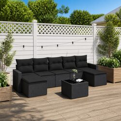 Premium 8 Piece Garden Sofa Set for Outdoor Spaces