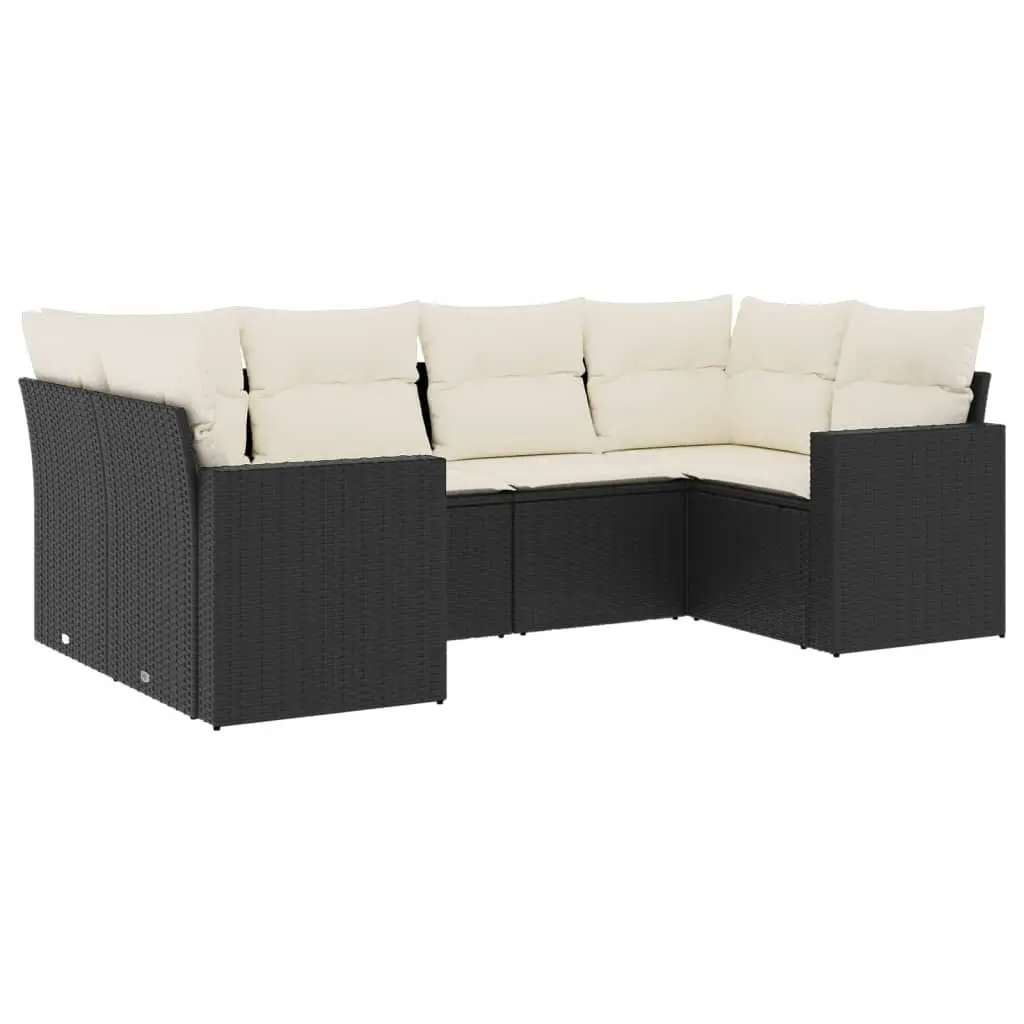6 Piece Garden Sofa Set for Outdoor Spaces