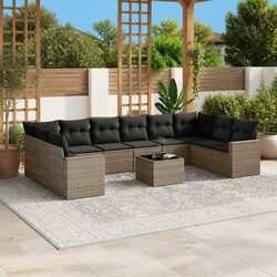 Premium 11-Piece Garden Sofa Set for Outdoor Comfort