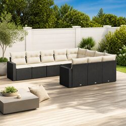 Premium 10 Piece Outdoor Modular Garden Sofa Set