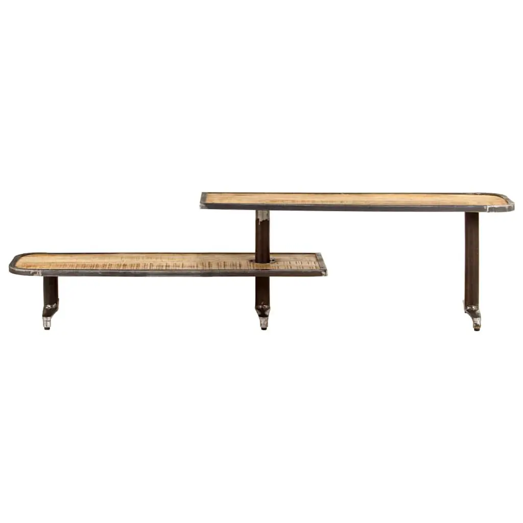 TV Cabinet Solid Mango Wood 160x30x40 cm Brown