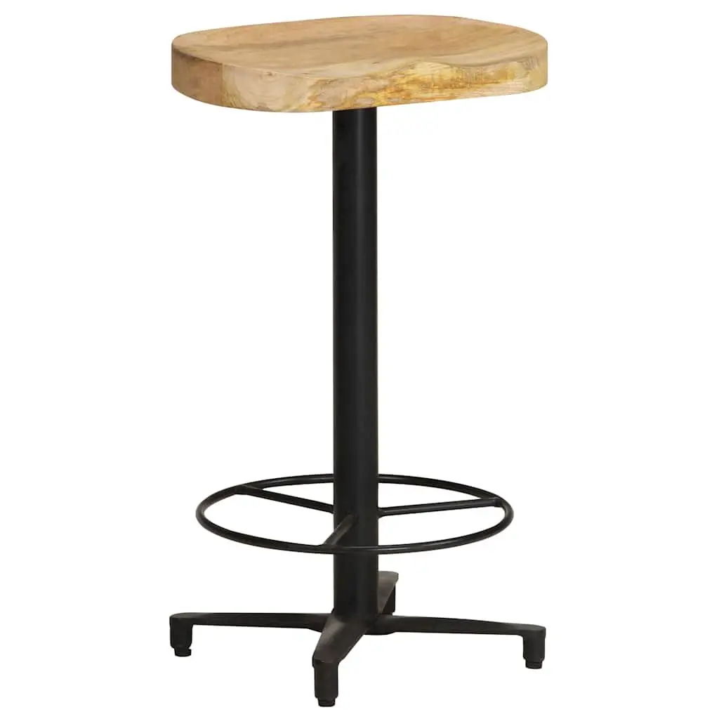 Bar Stools Solid Mango Wood 66 cm Brown Counter Height Seating