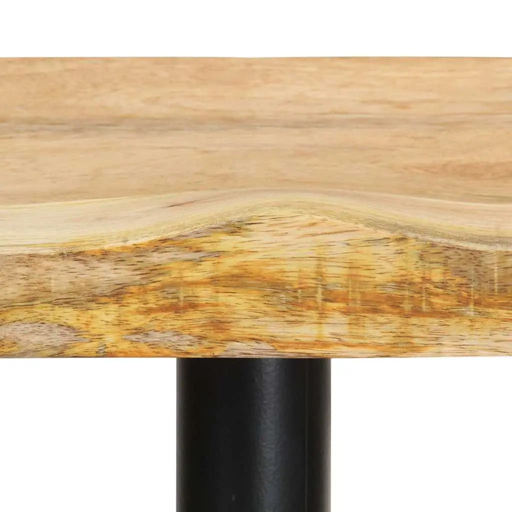 Bar Stools Solid Mango Wood 66 cm Brown Counter Height Seating