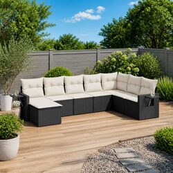 8-Piece Modular Garden Sofa Set for Outdoor Spaces