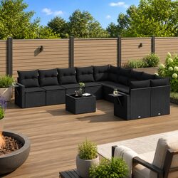 Premium 11 Piece Garden Sofa Set for Outdoor Spaces