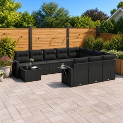 Premium 11-Piece Garden Sofa Set for Outdoor Relaxation