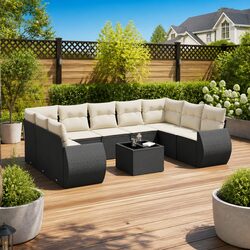 Premium 10 Piece Modular Outdoor Sectional Sofa Set