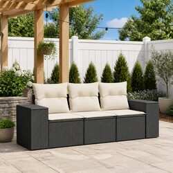 Durable 3 Piece Outdoor Sectional Sofa Set with Cushions