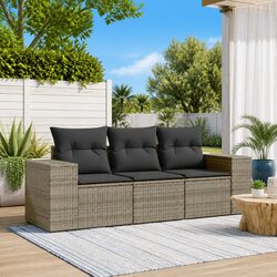 Premium 3-Piece Outdoor Garden Sectional Sofa Set