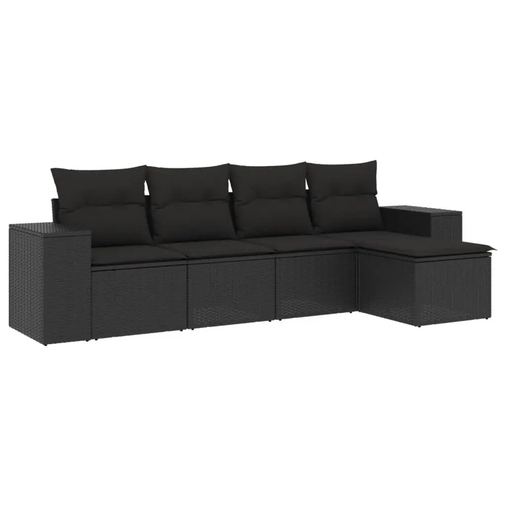 Outdoor Sectional Sofa Set 5 Piece with Cushions