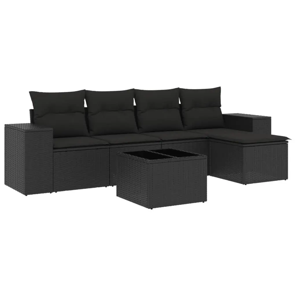 6-Piece Modular Outdoor Sectional Sofa Set
