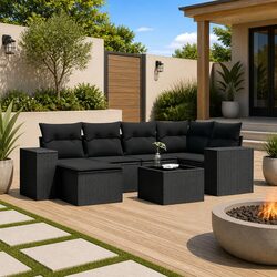 Stylish 7-Piece Garden Sofa Set for Outdoor Living