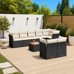 Premium 9 Piece Garden Sofa Set for Outdoor Comfort