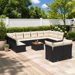 Premium 13-Piece Garden Sofa Set for Outdoor Living