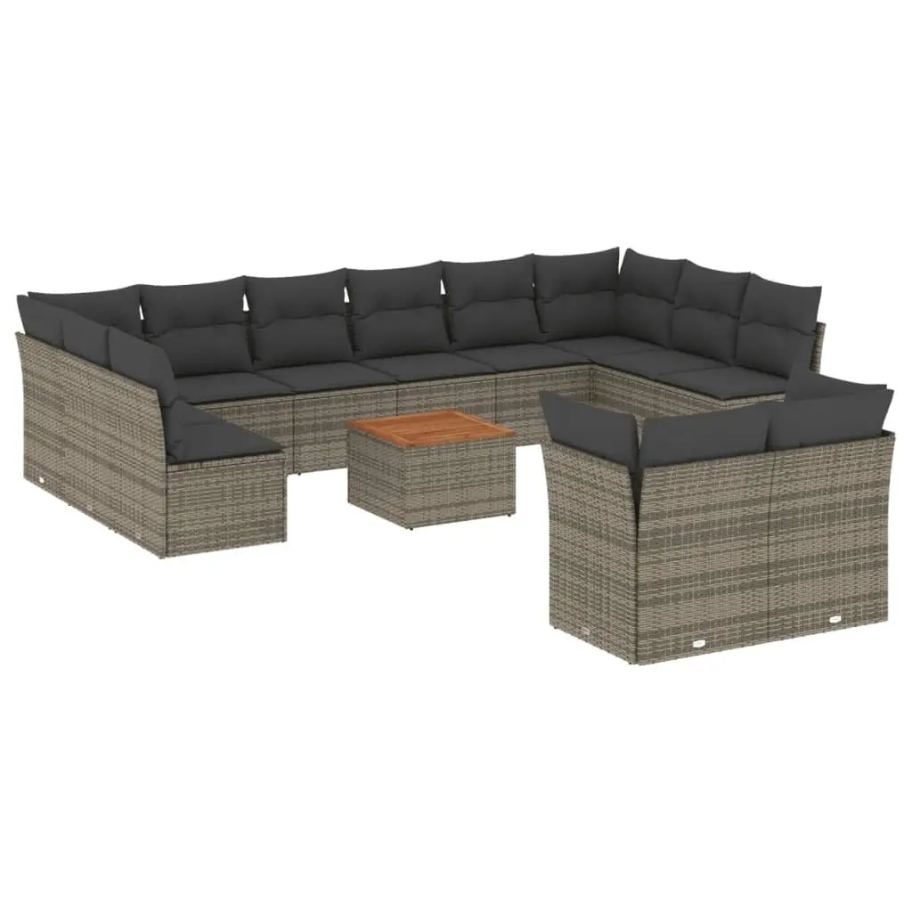 13 Piece Garden Sofa Set for Outdoor Relaxation