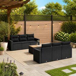 7-Piece Outdoor Patio Furniture Sofa Set with Cushions