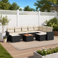 High-Quality Outdoor Sectional Sofa Set 10 Pieces