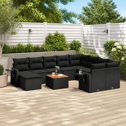 11-Piece Modular Garden Sofa Set for Outdoor Spaces