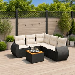 Durable 6-Piece Garden Sofa Set for Outdoor Spaces