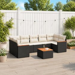 Premium 8 Piece Garden Sofa Set for Outdoor Comfort