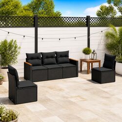 Durable 5-Piece Garden Sofa Set for Outdoor Spaces