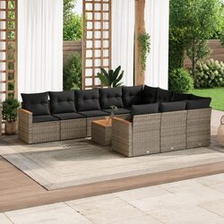 Sturdy 11-Piece Garden Sofa Set for Outdoor Relaxation