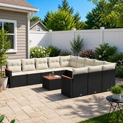 Stylish 12 Piece Garden Sofa Set for Outdoor Spaces
