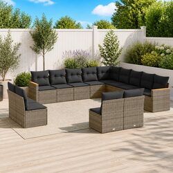 Durable 13-Piece Garden Sofa Set for Outdoor Comfort