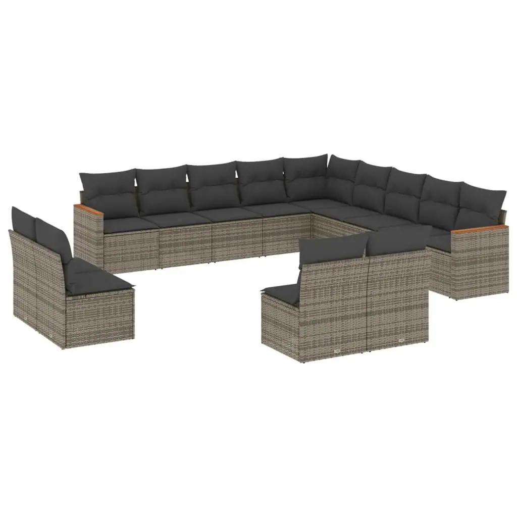 13-Piece Garden Sofa Set for Outdoor Comfort