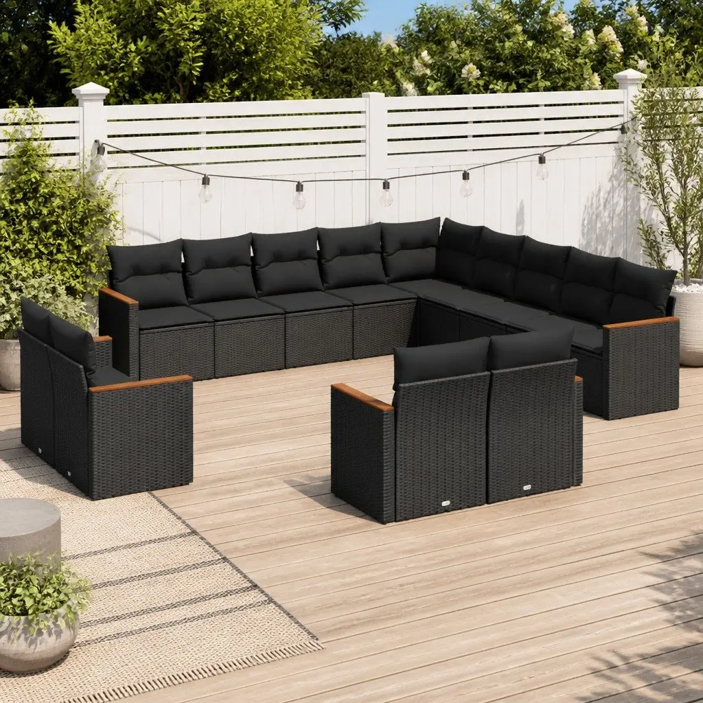 13 Piece Garden Sofa Set for Outdoor Spaces