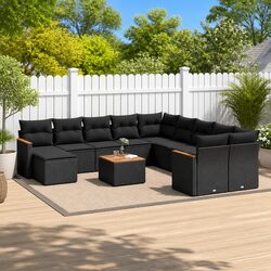 12-Piece Modular Garden Sofa Set for Outdoor Spaces