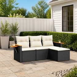 Premium 4 Piece Garden Sofa Set for Outdoor Comfort