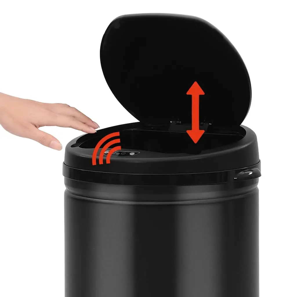 30L Touch Free Trash Can with Sensor Lid