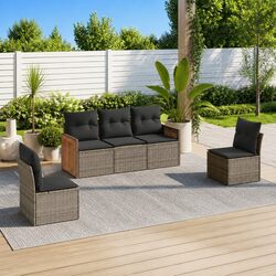 Premium 5-Piece Garden Sofa Set for Outdoor Relaxation