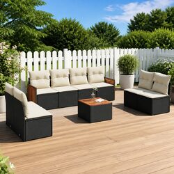 Durable 9-Piece Garden Sofa Set for Outdoor Spaces