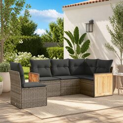 Durable 5 Piece Garden Sofa Set for Outdoor Spaces