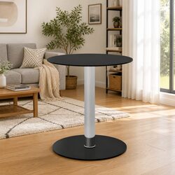 Stylish Black Glass Top Coffee Table with Durable Build