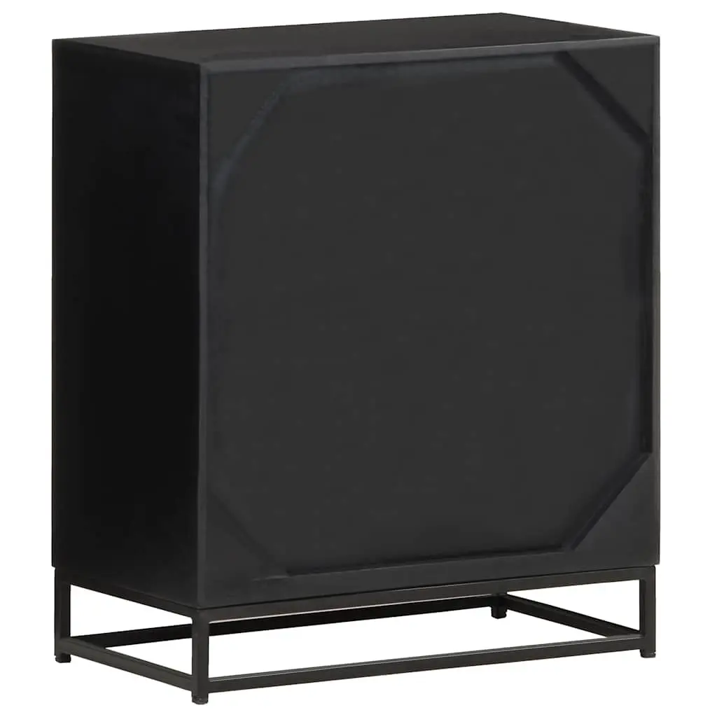 Industrial Solid Mango Wood Sideboard 60x35x70 cm