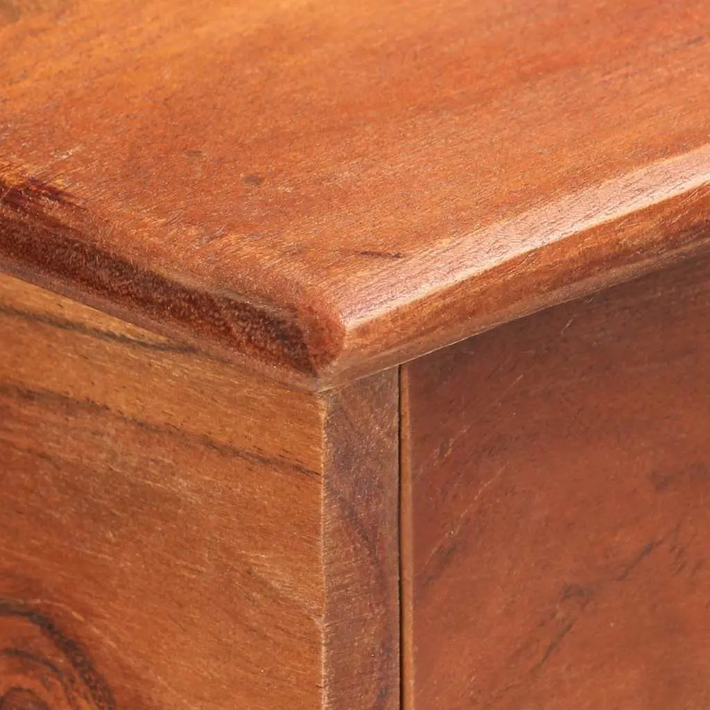 Solid Acacia Wood Sideboard 135x35x75cm