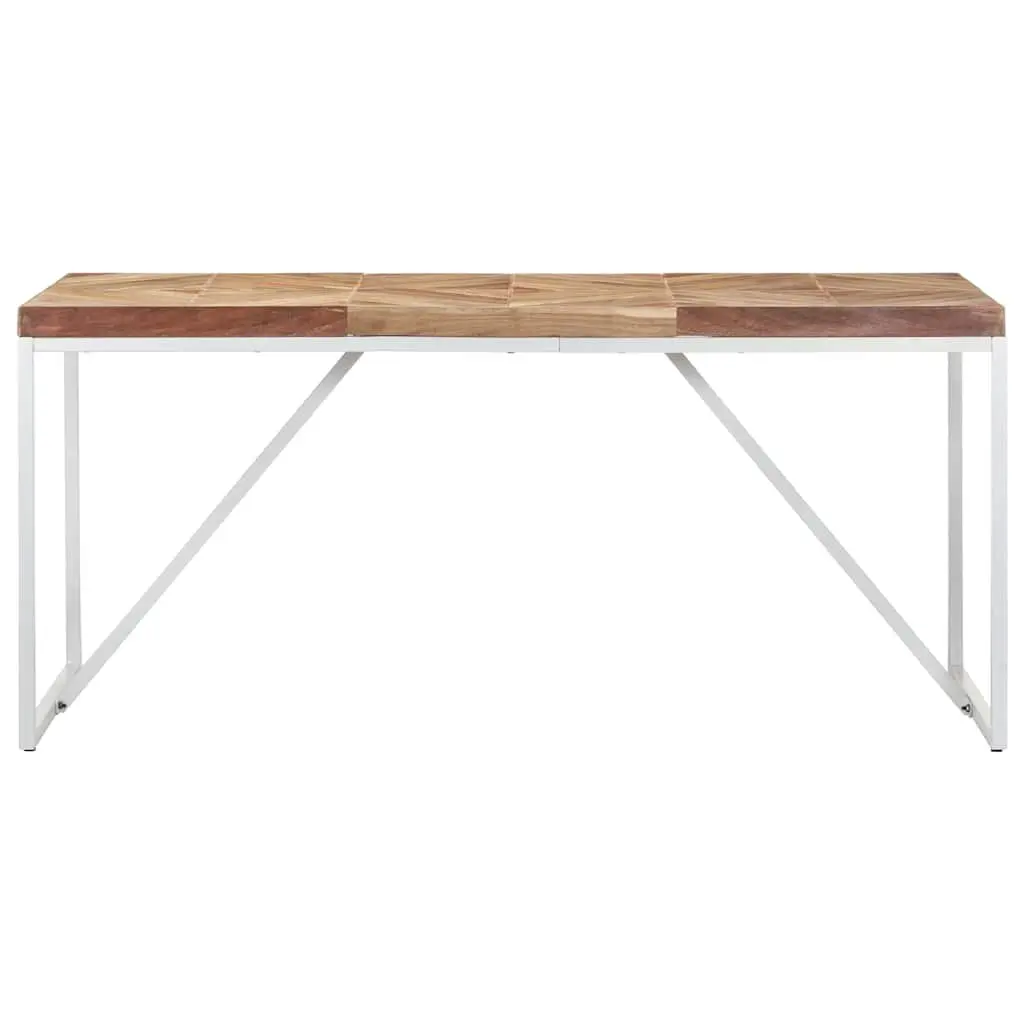 Solid Acacia and Mango Wood Dining Table 160x70x76cm