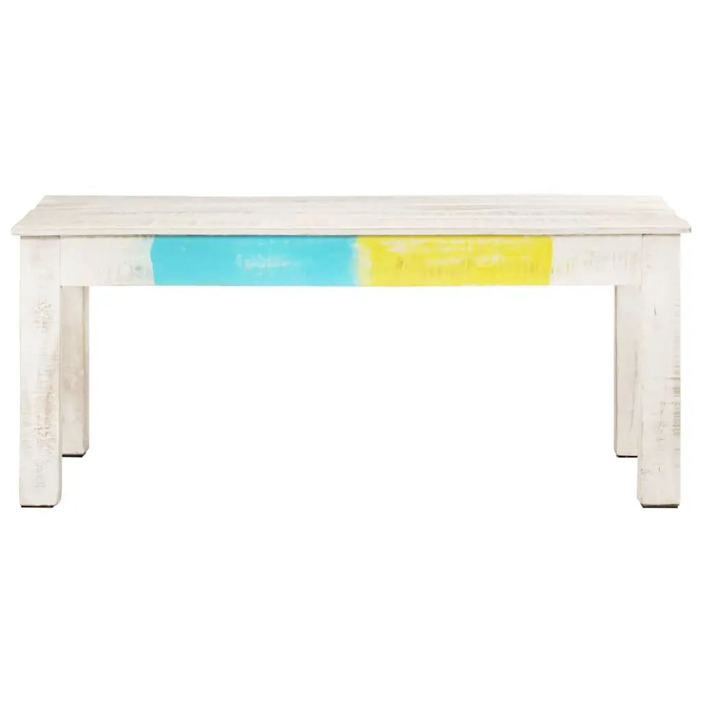 Solid Mango Wood Coffee Table 110x60x45 cm