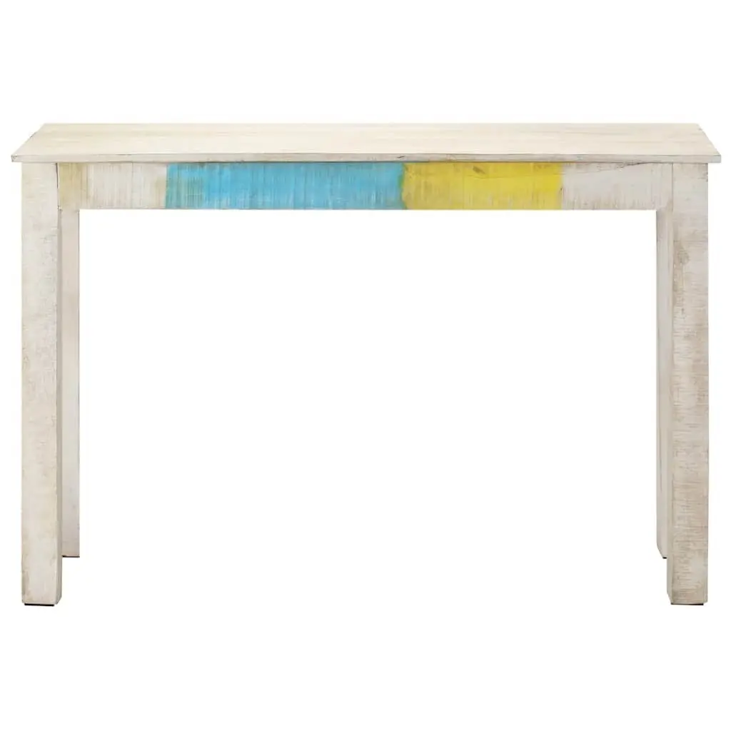 White Console Table 115x35x77cm for Accent Decor