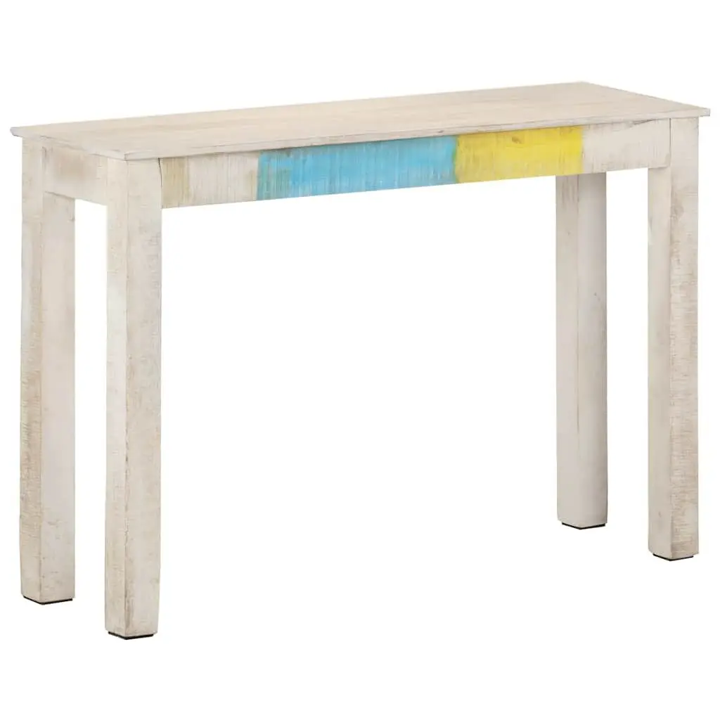 White Console Table 115x35x77cm for Accent Decor