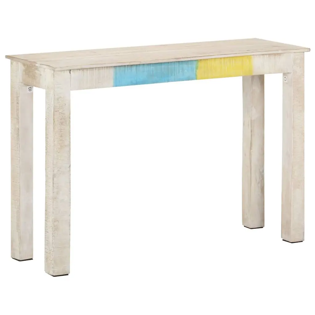 White Console Table 115x35x77cm for Accent Decor