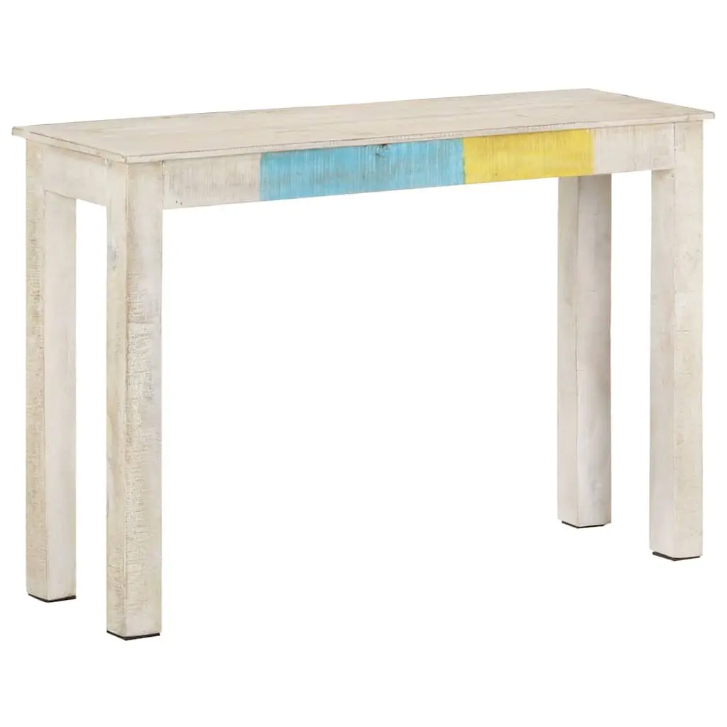 White Console Table 115x35x77cm for Accent Decor