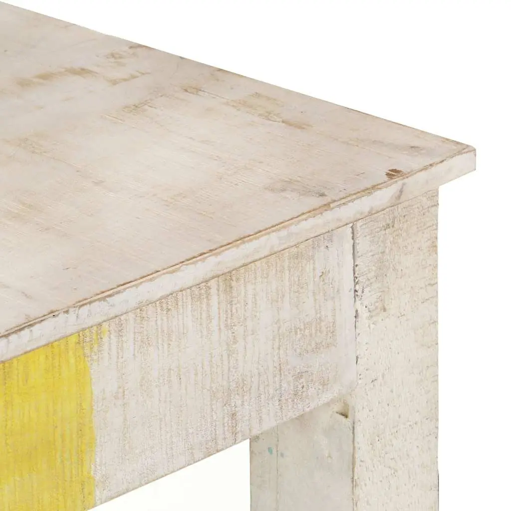 White Console Table 115x35x77cm for Accent Decor
