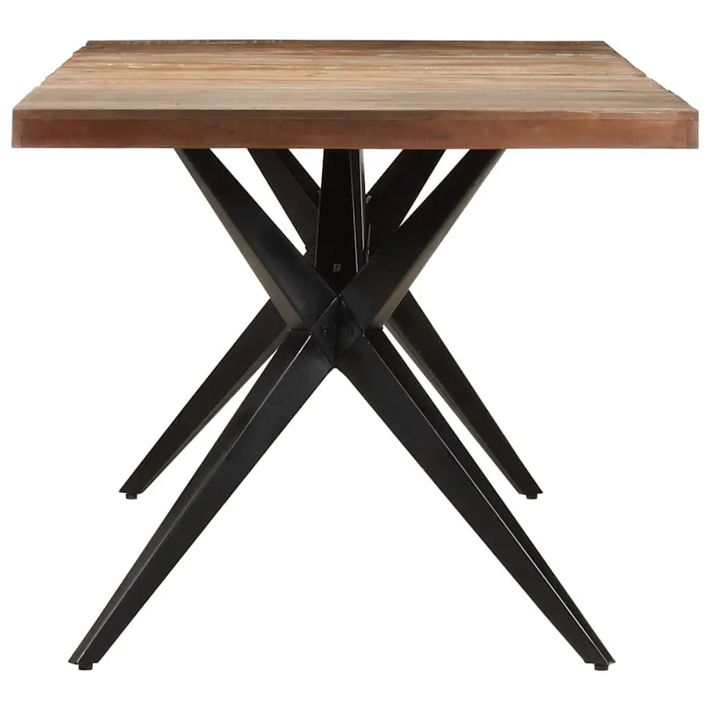 Dining Table 200x90x76cm Solid Reclaimed Wood