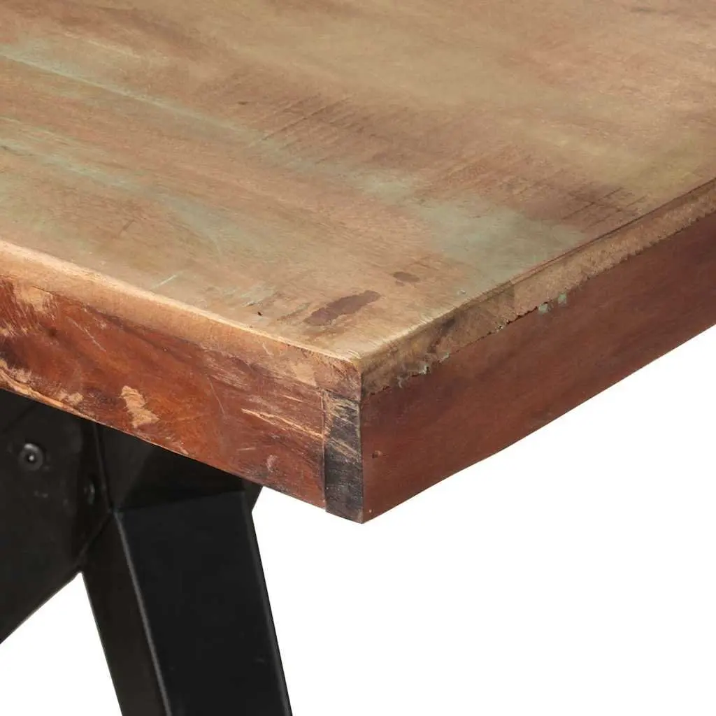 Dining Table 200x90x76cm Solid Reclaimed Wood