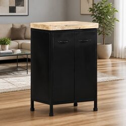 Brown Storage Cabinet Sideboard 47x35x76 cm with Doors