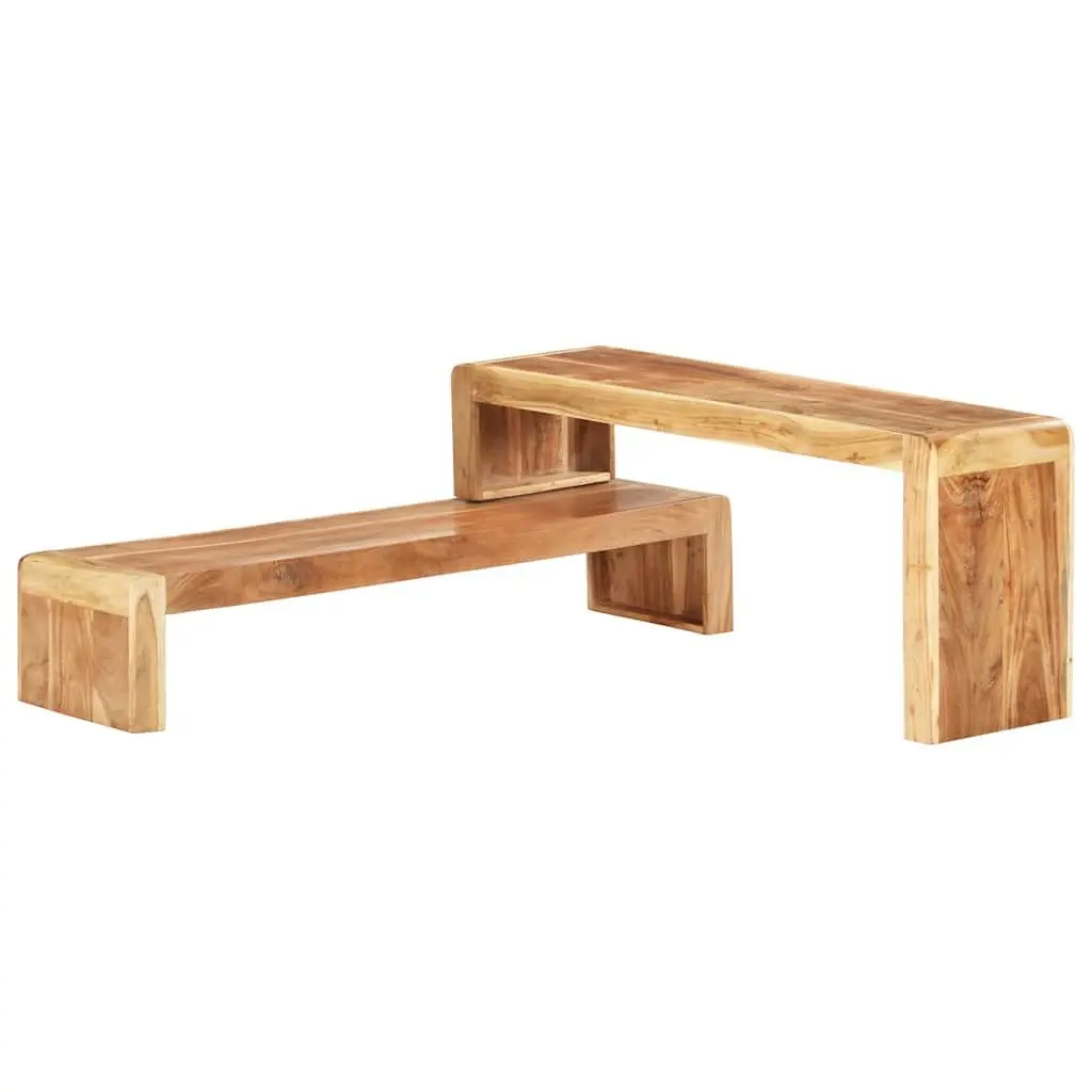Industrial TV Cabinet with Solid Wood Build